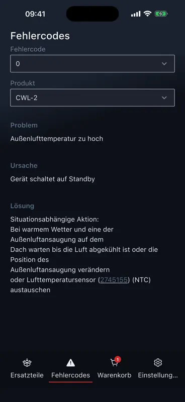 WOLF Service App screenshot 4 of 4