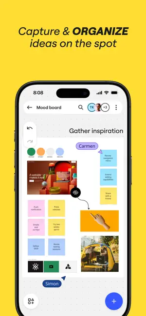 Miro: your visual workspace screenshot 1