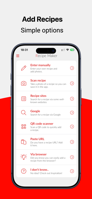 Recipe Maker – your cookbook Screenshot 2 of 5