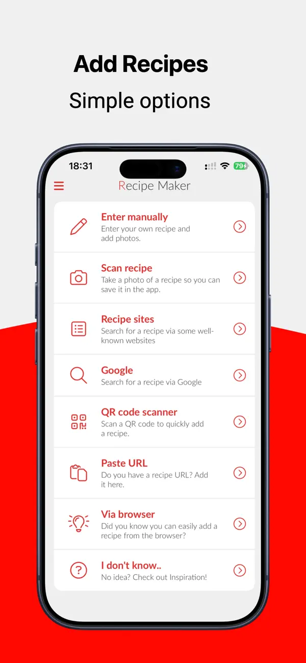 Screenshot #2 pour Recipe Maker – your cookbook