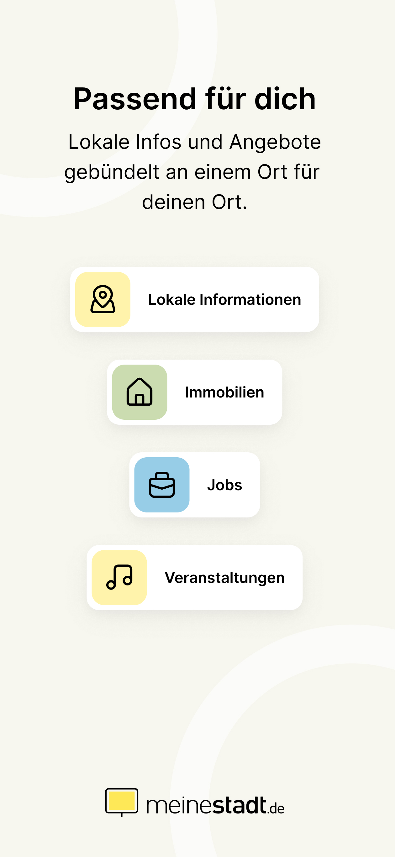 meinestadt.de -  Jobs & Immo