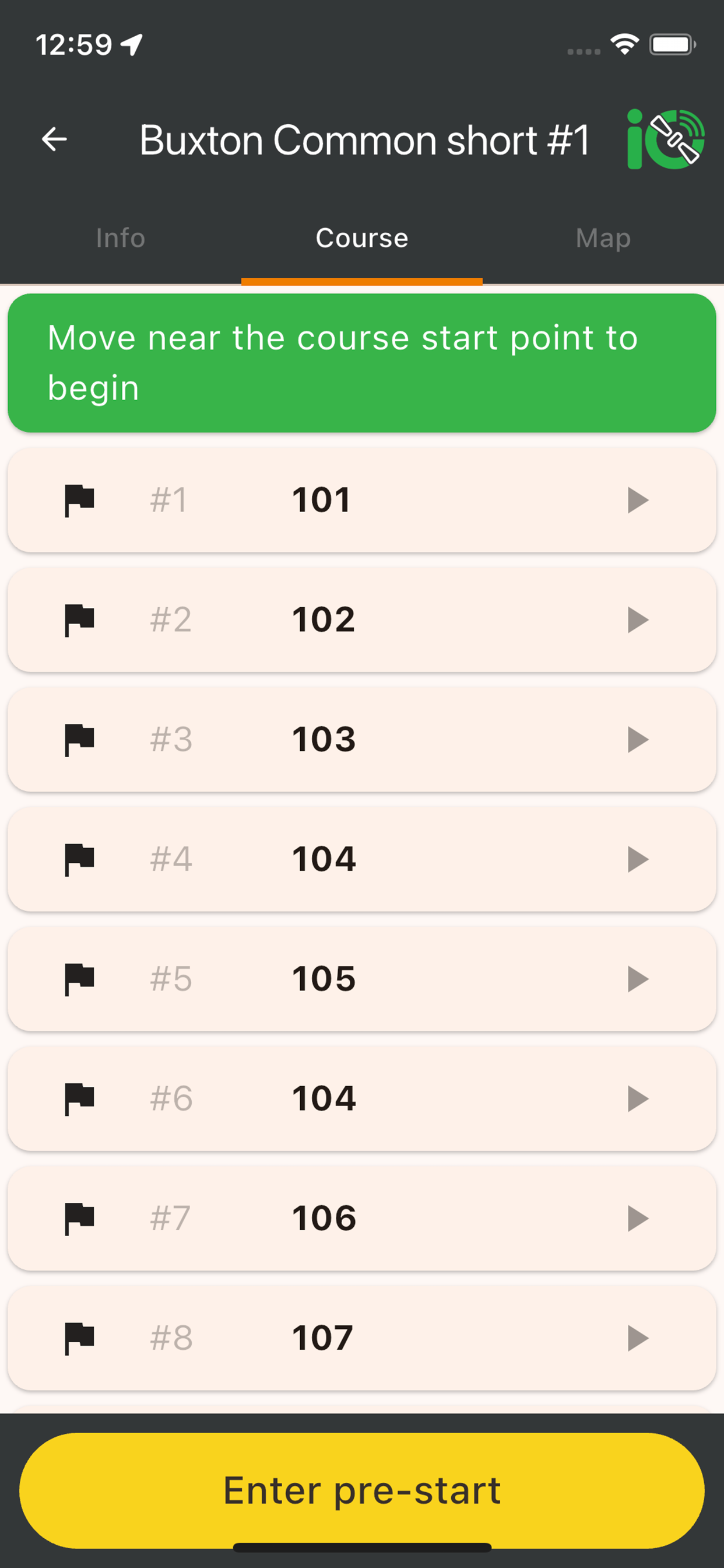 iOrienteering screenshot 6