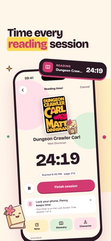 Penny - Book & Reading Tracker Screenshot 2 of 8