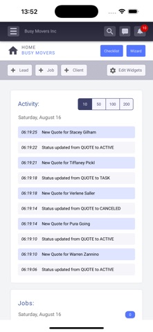 Moverbase - CRM for Movers Screenshot 1 of 10