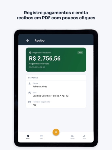 Tiler+: AI Job Estimate Maker iPad screenshot