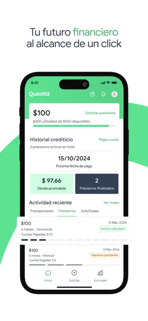Quoota screenshot 1