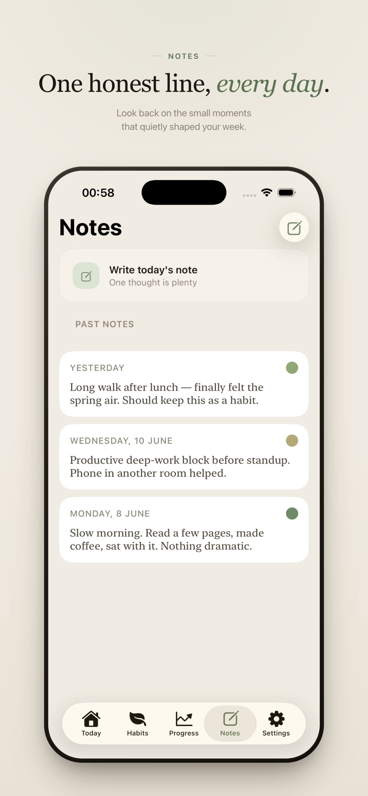 Semper: Daily Habit Tracker screenshot 5