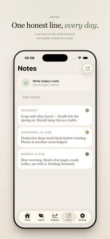 Semper: Daily Habit Tracker Screenshot 5 of 6