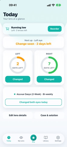 Lenzy: Contact Lens Tracker Screenshot 4 of 6
