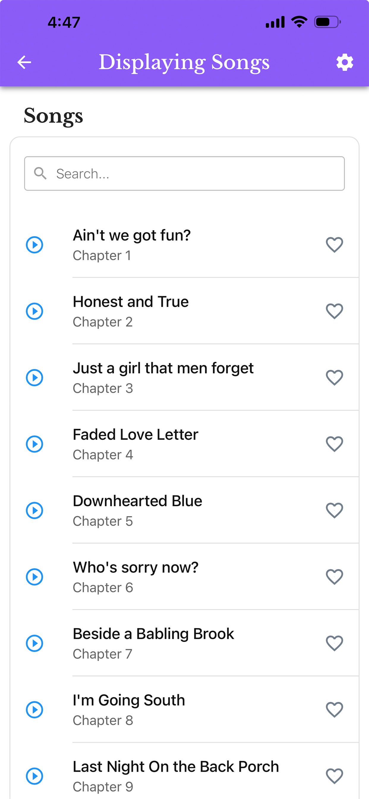 Lyric English Learning screenshot 3