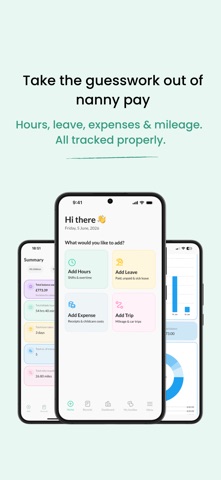 Nanny Admin: Track Hours & Pay Screenshot 1 of 6
