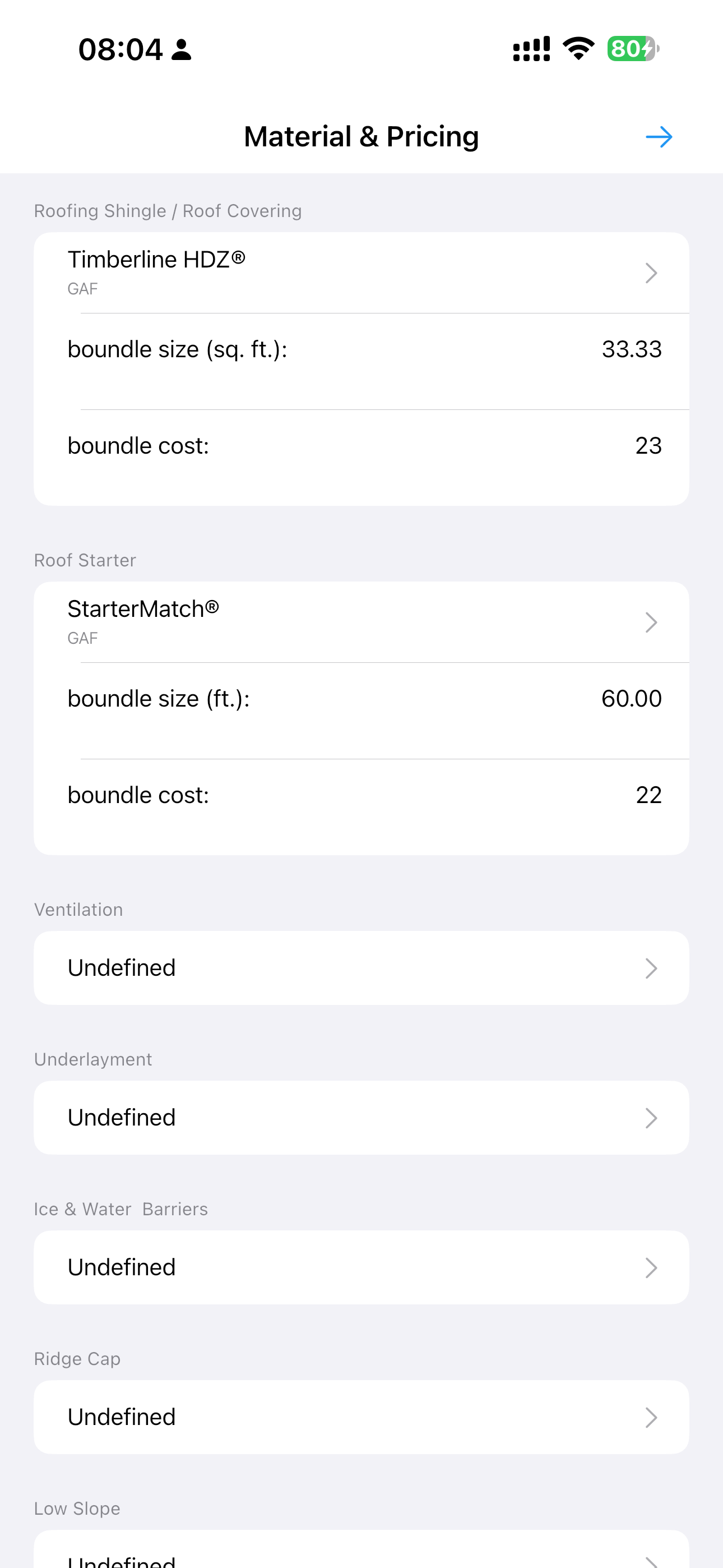 RemoteMeasure: Roof Report screenshot 3