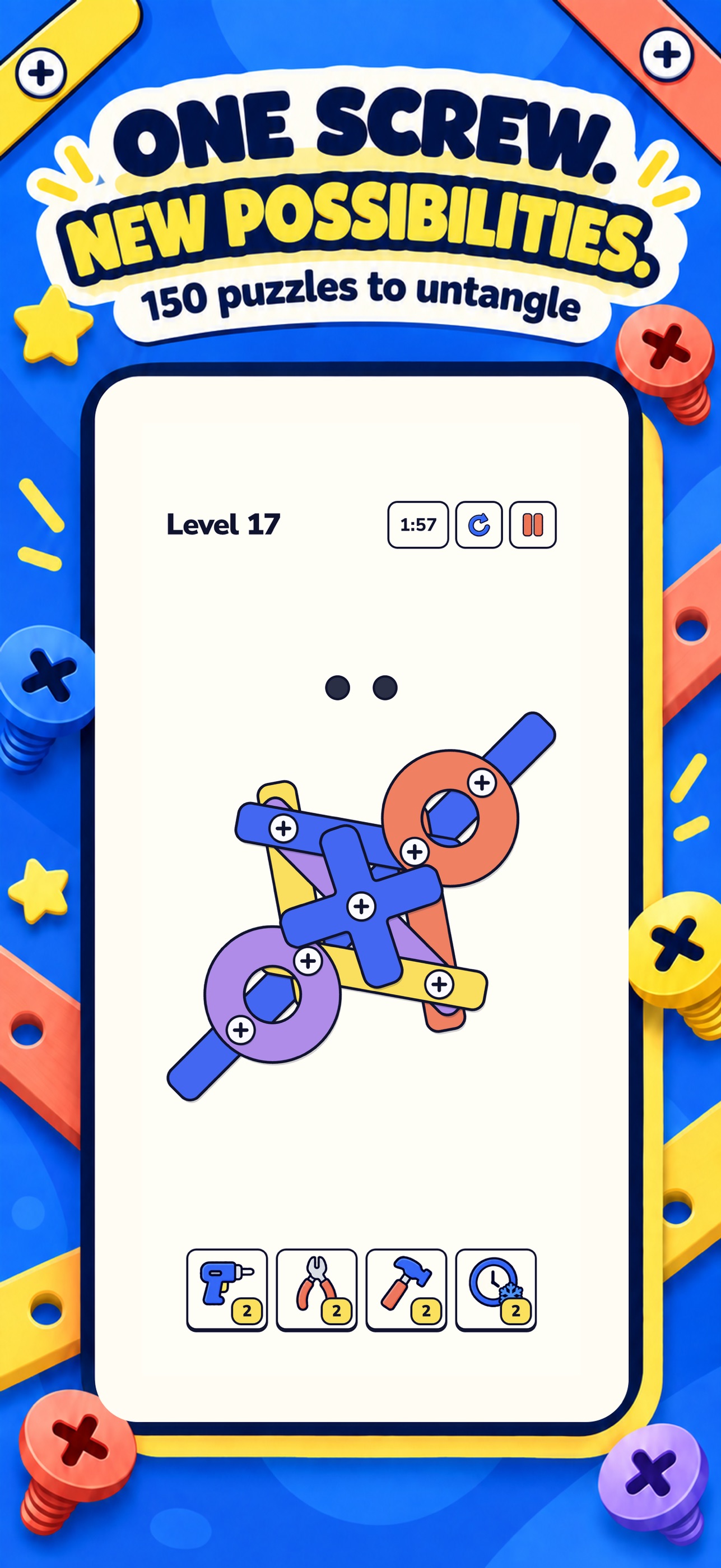 Screenshot 1 of Screw Puzzle: Workshop