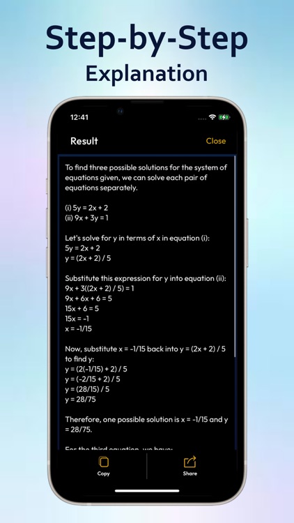 Math Helper - Equation Solver