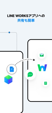LINE WORKS Drive のスクリーンショット