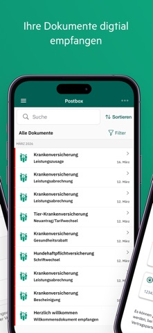 HanseMerkur ServiceApp iPhone screenshot 5