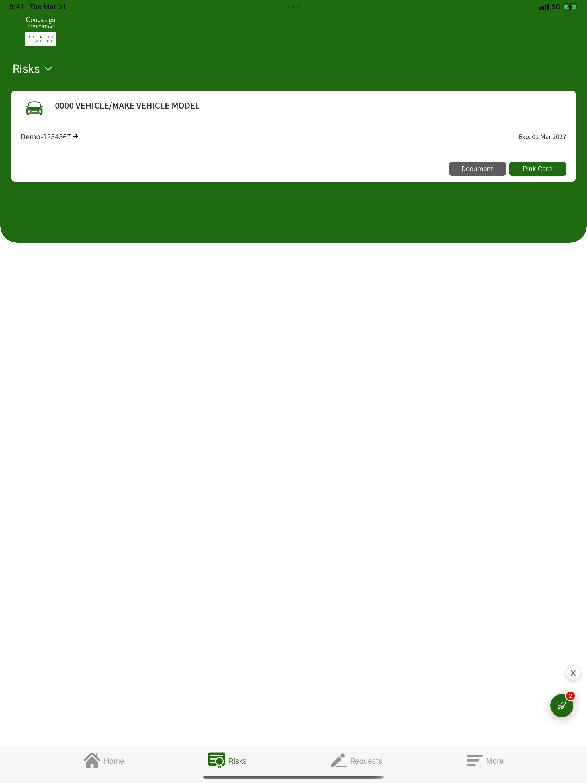 Conestoga Insurance screenshot 13