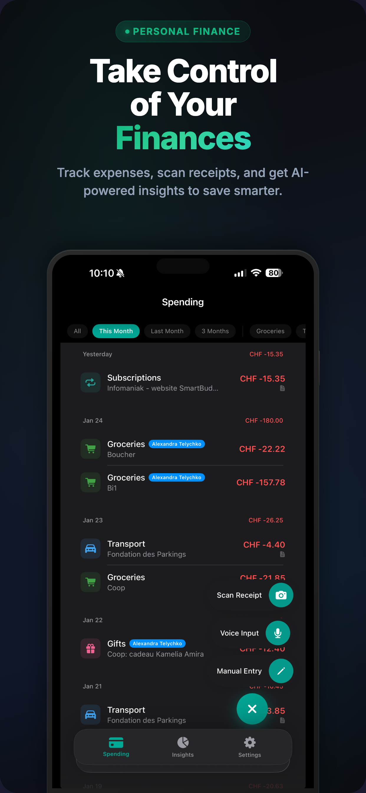 SmartBudget: Expense Tracker screenshot 4