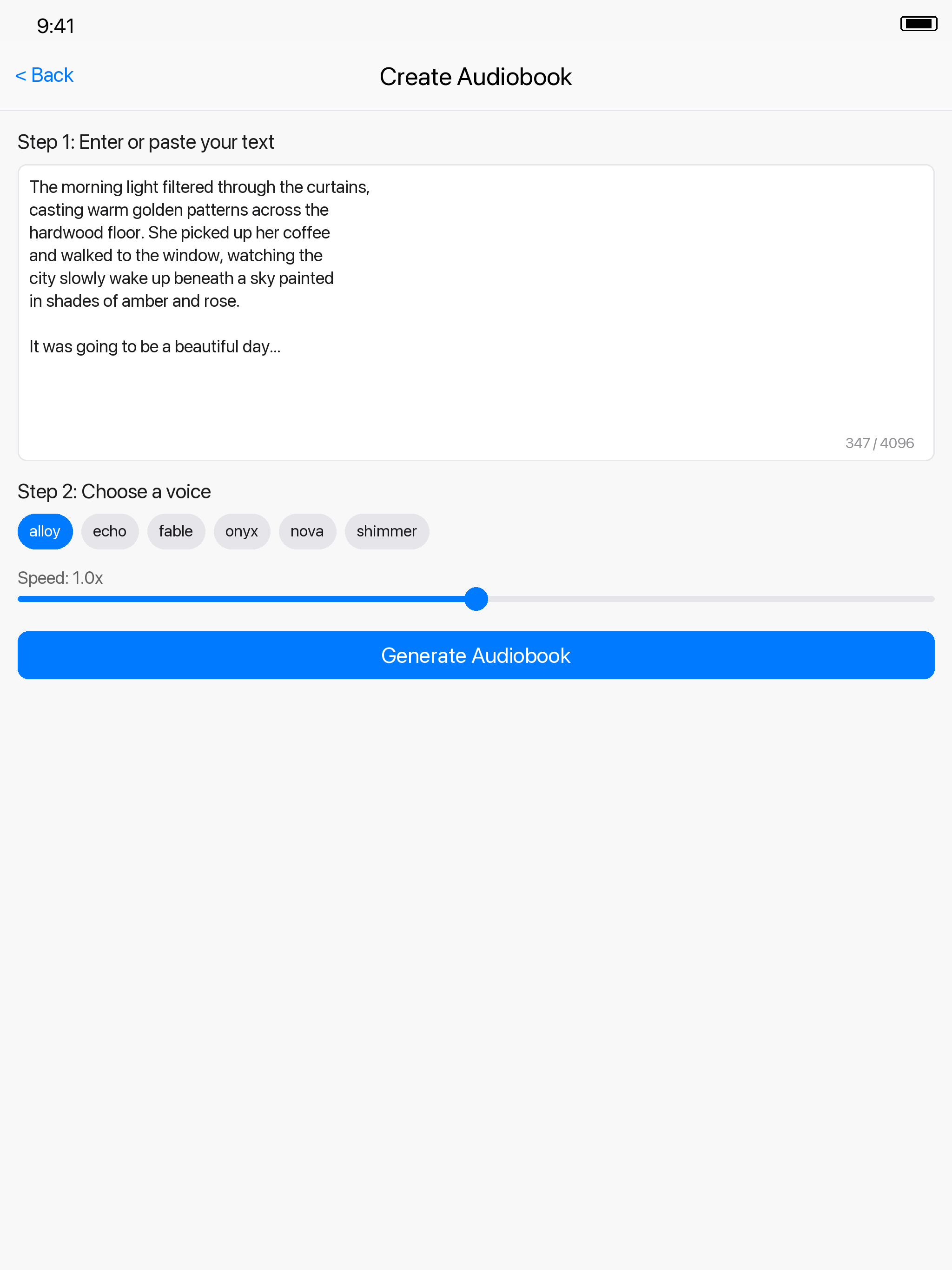 Eloquent Reader: Read Aloud screenshot 5