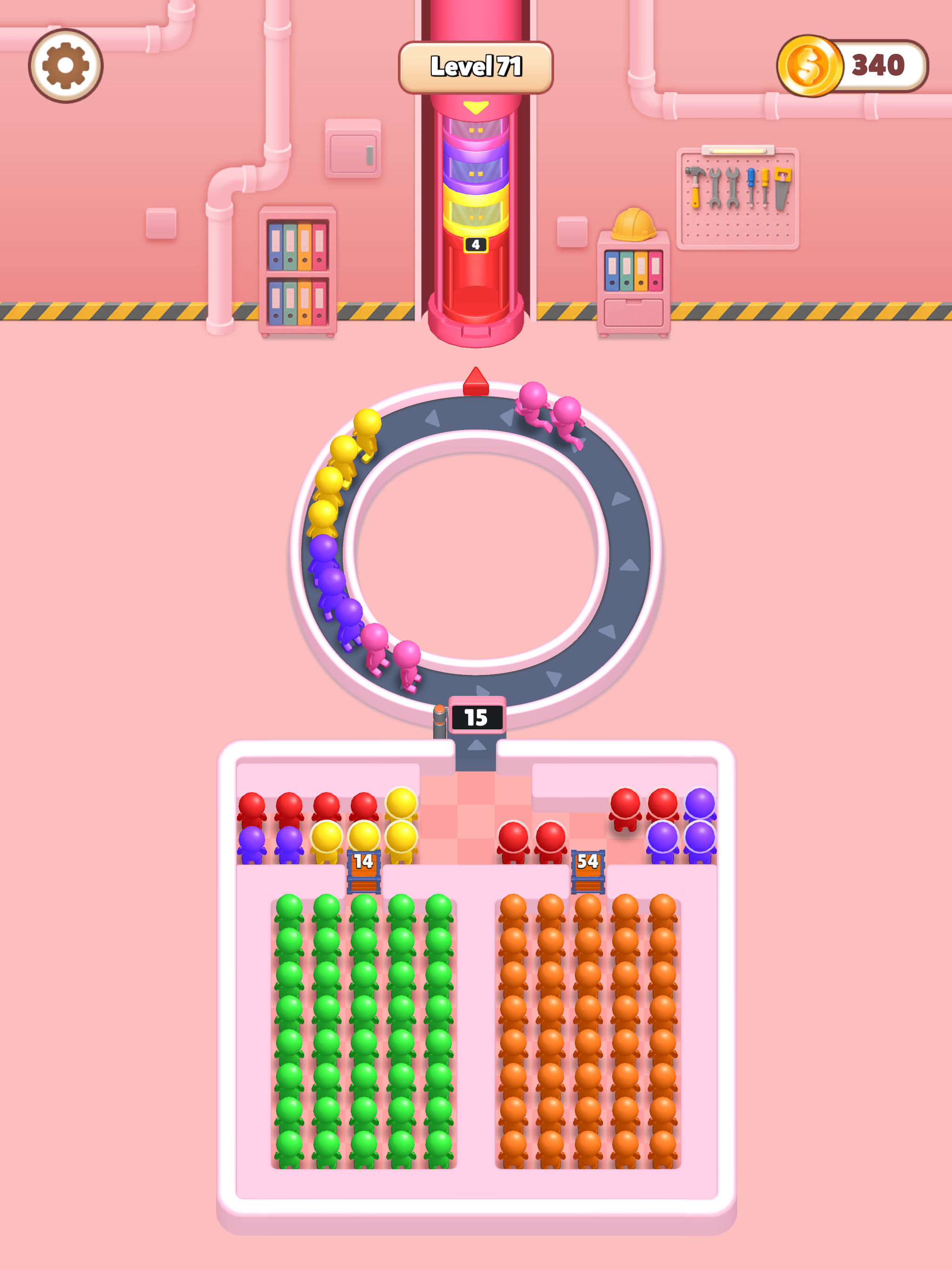 Elevator Sort Puzzle screenshot 9