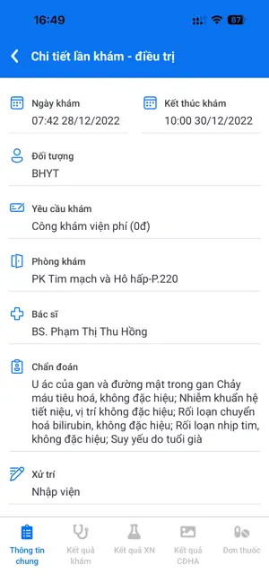 Trung Tâm Y Tế Thanh Thủy iPhone screenshot 4