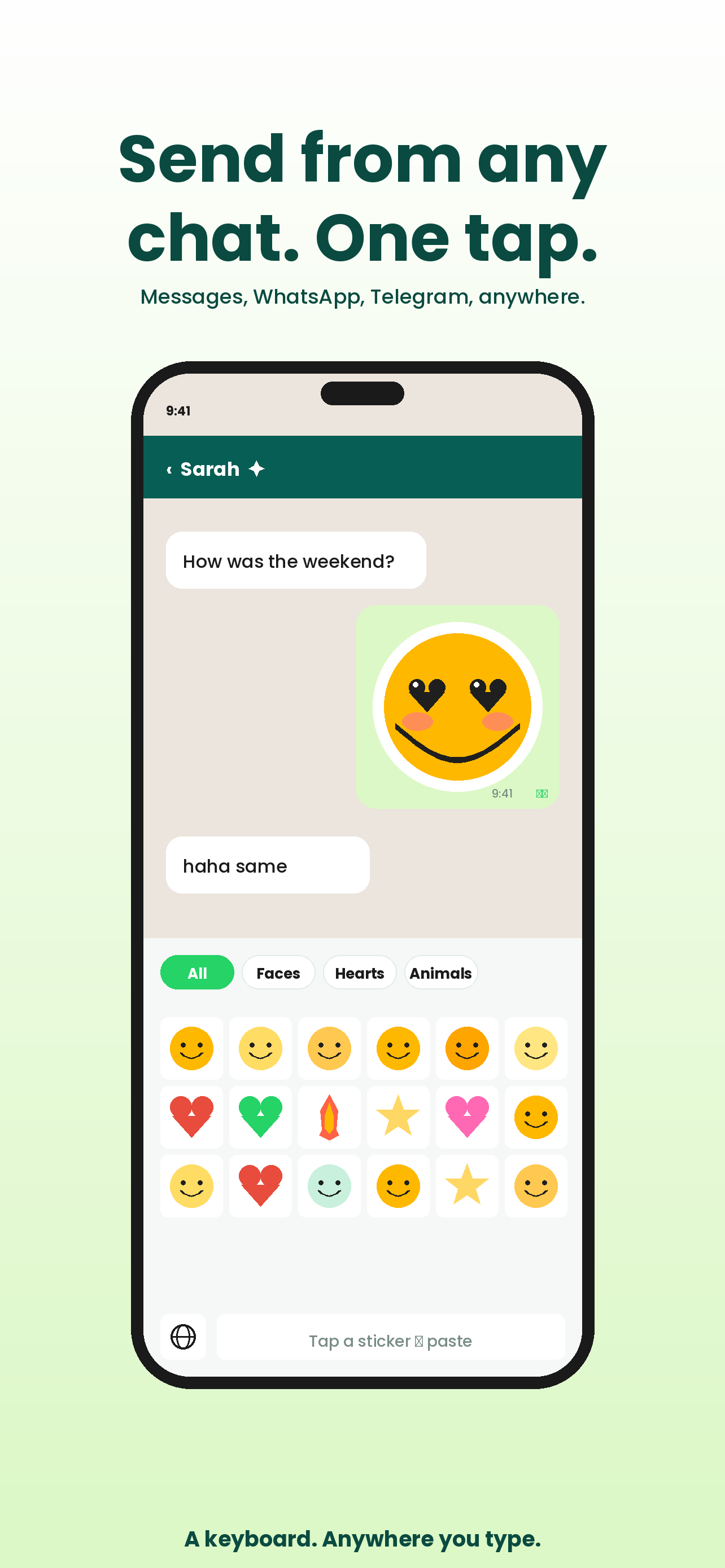 AIKeyMoji: AI Sticker Keyboard screenshot 5