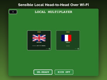 RetroFoot: Kick Off Football iPad screenshot
