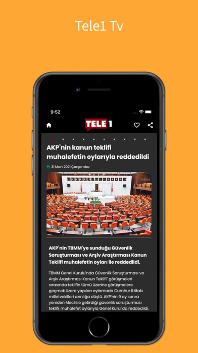 Tele1 TV Haber Screenshot