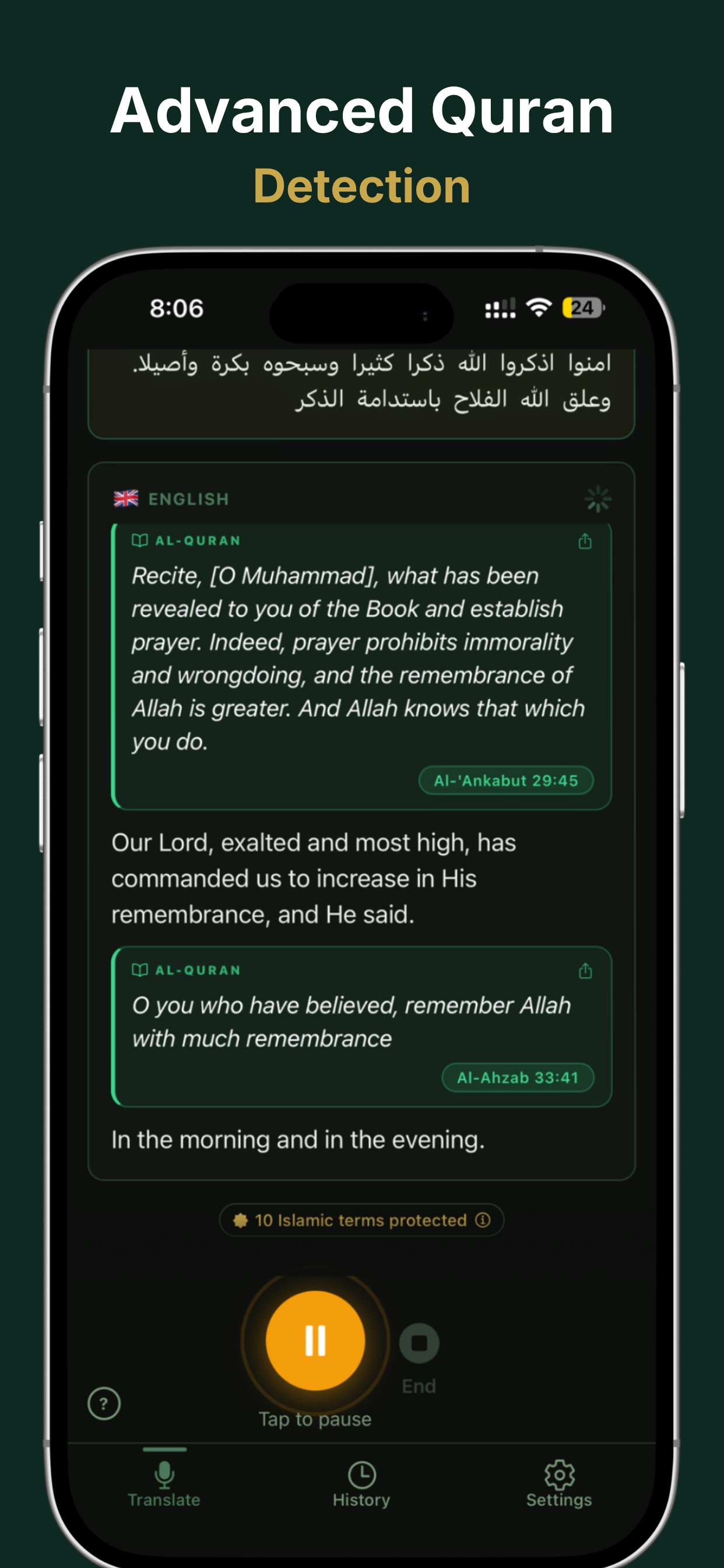 Clear Khutbah - AI Translator