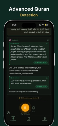 Clear Khutbah - AI Translator iPhone screenshot