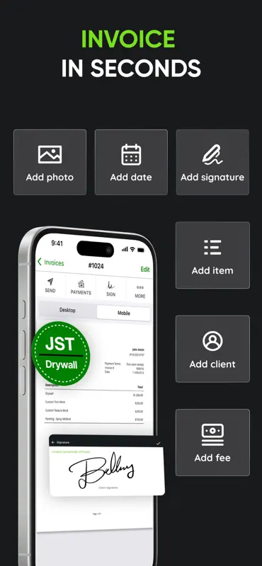 Joist: Invoice & Quote Maker screenshot 5 of 9
