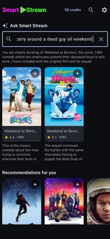 Smart Stream: What to Watch iPhone screenshot