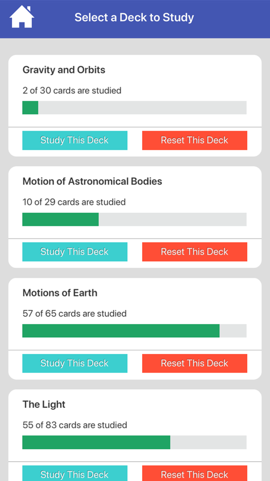 #2. Astronomy Flashcards (iOS) Podle: Hasan Cakir