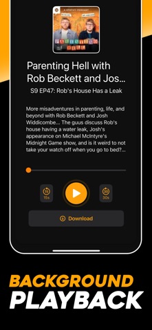 Shadowcast - Podcast Player Screenshot 4 of 7