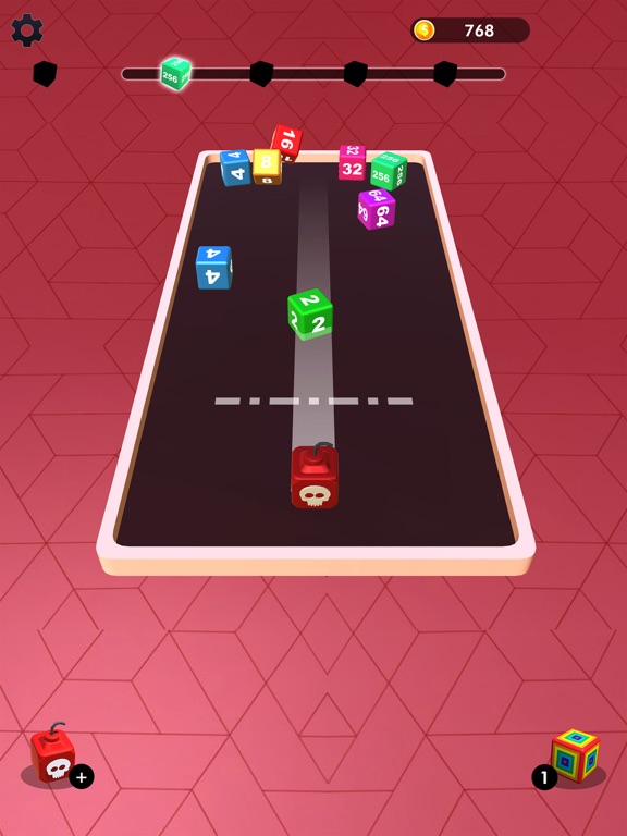 2048 Block Merge - Number 3D