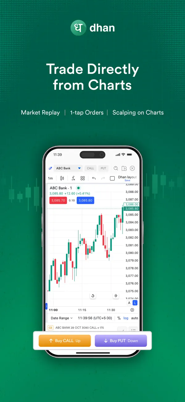 Screenshot #2 pour Dhan: Share Market Trading App