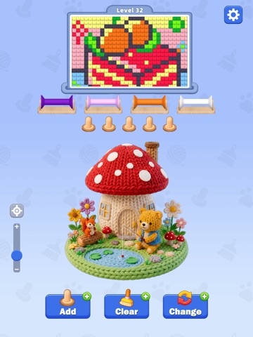 Knit Master 3D: wool sort game iPad screenshot