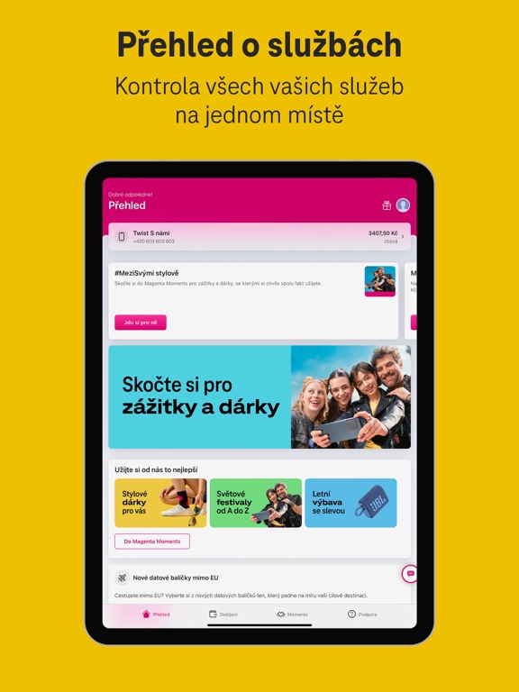 Screenshot #4 pour Můj T-Mobile
