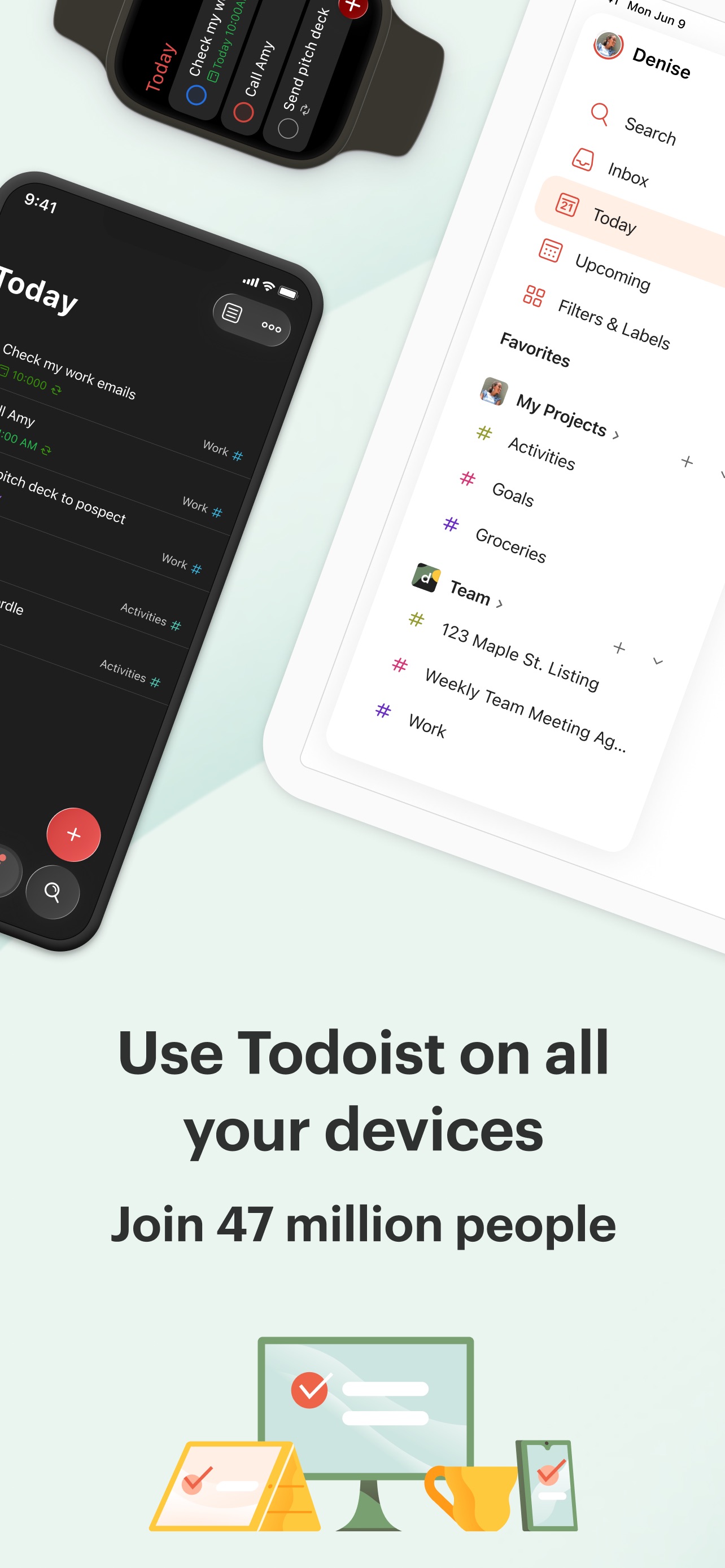 Todoist: To Do List & Calendar 스크린샷 8