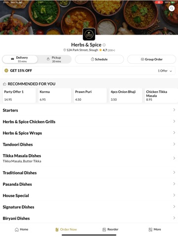 Herbs & Spice. iPad screenshot