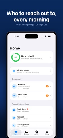 KeepContact - Personal CRM Screenshot 1 of 8