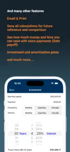 Mortgage + Investment Pro screenshot #5 for iPhone