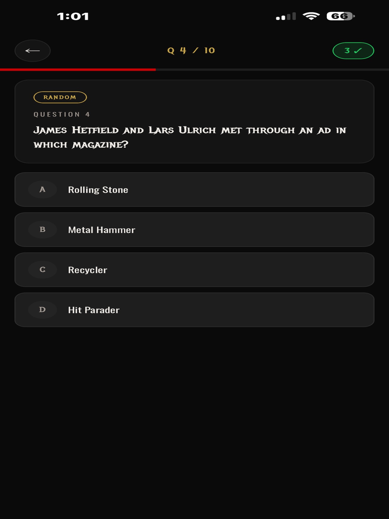 Screenshot 12 of Metal Militia Trivia
