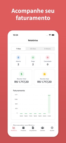 Orçamentos em PDF - Orçafy screenshot