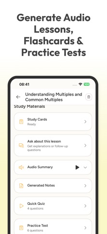 Tutuban: Smart Study Companion iPhone screenshot