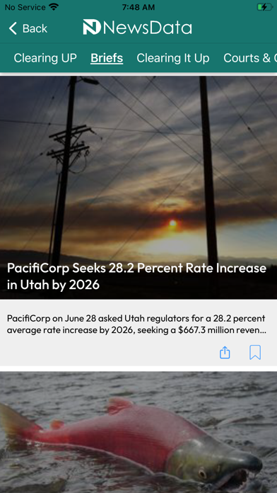 NewsData Screenshot