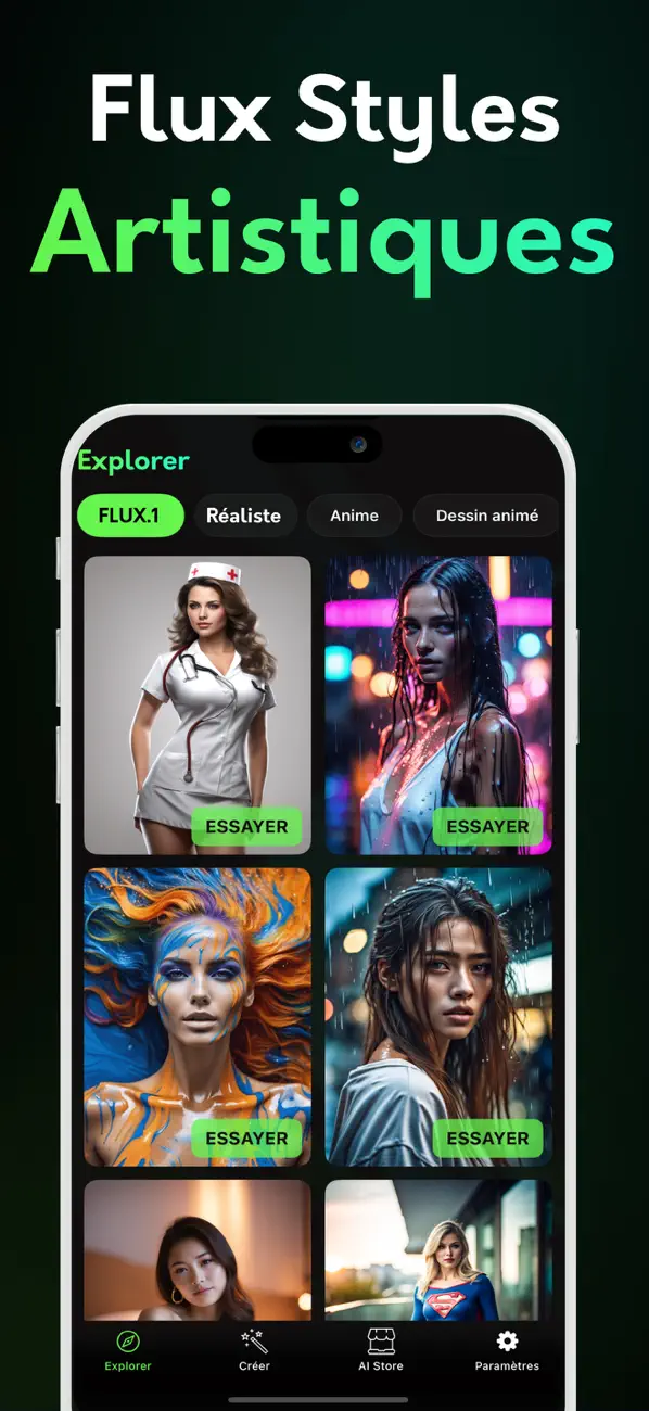 Screenshot #2 pour FLUX AI: Générateur d'images