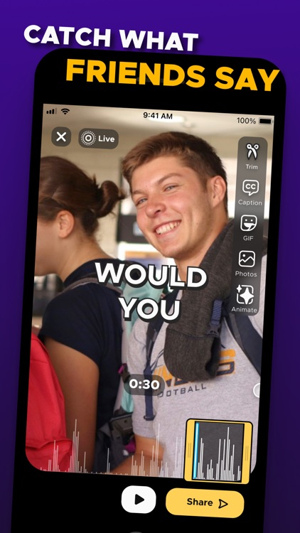 Reclip: clip and share IRL