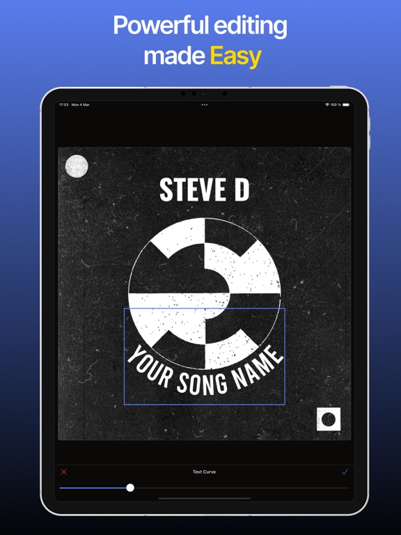 FIBE - Album Cover & Art Maker iPad screenshot 5 - Graphics & Design app