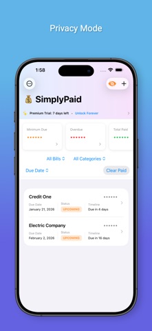 SimplyPaid screenshot